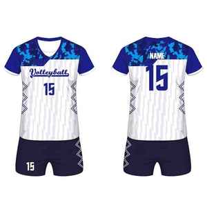 Uniforme de Voleibol Personalizado de Moda, Deportivo, de Secado Rápido, Transpirable, Antibacterial, Ecológico, para Equipos, Unisex - Product Image 6