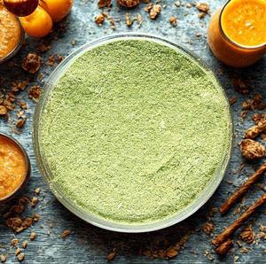 BEST SELLER Poudre aromatique de Pandan - Poudre naturelle de feuilles de vanille asiatique pour gâteaux, pains et pâtisseries - Product Image 1