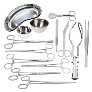 Juego de Instrumentos Quirúrgicos Manuales Más Vendido, Kit Médico Completo de Acero Inoxidable para Cirujanos, Clínicas y Hospitales - Product Image 1