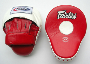 Custom Micro Boxing Focus Mitts PU Leather Curved Target <b>Pads</b> for Training & Sparring in MMA Muay Thai & Kickboxing - Product Image 5