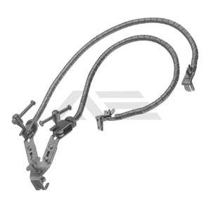 Leyla Brain Retractor Juego completo de un solo brazo Instrumento neuroquirúrgico recubierto de oro y negro para retracción craneal de precisión - Product Image 2