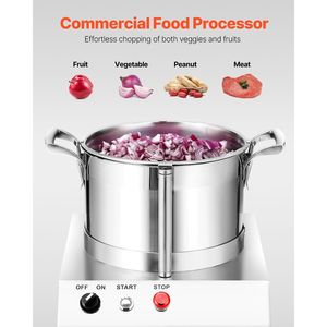 Robot da Cucina da 6,3 Litri con 2 Lame a Curva S Extra e Acciaio Inossidabile per Alimenti (Spina USA 1000W) - Product Image 2