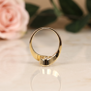 Anillo Abierto de Plata de Ley 925 con Moissanita Corte Pera, Joyería de Lujo para Compromiso, Anillo Solitario para Mujer, Joyería Fina Personalizada al por Mayor, Regalos - Product Image 3