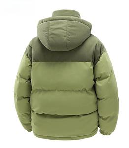 2026 New Arrival High Quality Winter Oversized Hooded Waterproof Reversible Casual Canvas Men's Puffer <b>Jacket</b> - Product Image 6
