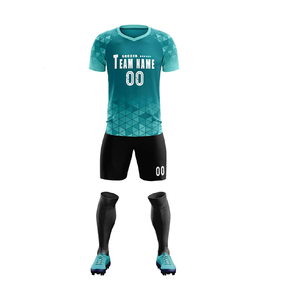 Tenue de football personnalisée pour hommes, en polyester léger, kit de football OEM, vêtements d'équipe respirants, maillot de football imprimé pour l'entraînement et les matchs - Product Image 1
