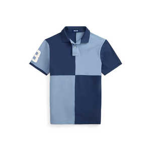 Colección 2026 de Camisas Polo a Rayas Marrón y Azul con Botones en Verde Espuma de Mar para Hombre, Conjunto de Ropa Casual Deportiva Elegante para Verano - Product Image 5