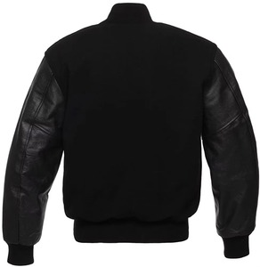 Veste universitaire en cuir faite à la main sur mesure pour homme – Qualité supérieure, luxe moderne, résistante à l'eau, légère, vierge, vente en gros - Product Image 2