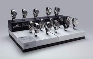 Soporte de exhibición de Reloj clásico independiente acrílico transparente de gama alta CA personalizado superficie pulida soporte de encimera de fácil montaje - Product Image 6