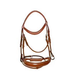 Bridon en cuir de qualité supérieure de type western, équipement équestre pour chevaux de course - Product Image 4