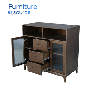 Vietnam Usine Personnalisé De Luxe En Bois De Chêne Massif Buffet Armoire pour La Maison Meubles ou Hôtel/Appartement Utiliser - Product Image 1