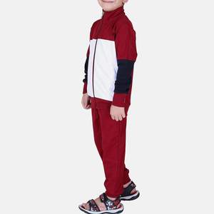 Conjunto Deportivo Informal de Invierno para Niños, Chándal con Sudadera con Capucha y Pantalones, Ropa Deportiva Transpirable de Poliéster y Algodón - Product Image 4