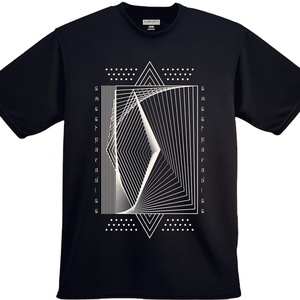 T-shirt pour homme en coton 100% col rond, 180g, écologique, logo personnalisé sur le devant, sérigraphie, faible MOQ, service OEM - Product Image 3