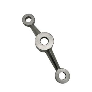 Support araignée à double bras en acier inoxydable pour montage sur poteau - Product Image 1