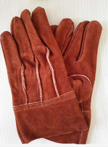 ถุงมือนิรภัย สีแดง พื้นผิวเรียบ กันลื่น ข้อมือตรง ทนความร้อน ซักด้วยเครื่องได้ 12 นิ้ว ใช้งานทั่วไป ทนทาน - Product Image 2