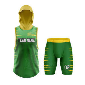 Nouvel uniforme 7v7 avec impression personnalisée du numéro et du nom, tissu polyester de haute qualité, durable et confortable pour les joueurs - Product Image 1
