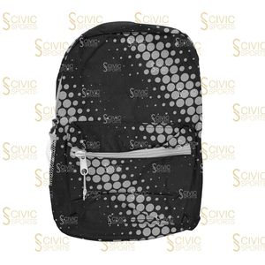 Kids Elementary School <b>Backpack</b> Durable Dot Pattern <b>Backpack</b> Polyester Material Zipper Closure Unisex <b>Backpack</b> <b>Daily</b> Use - Product Image 1
