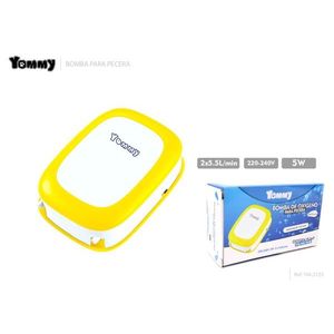 Bomba de Oxígeno Yommy 5W 2x5.5L/min para Acuarios - Product Image 1