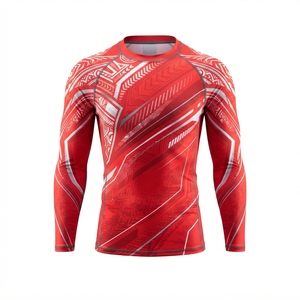 Rashguard Personalizado con Logotipo para Hombre, Artes Marciales, BJJ, Grappling, Sublimado en Verde y Azul - Product Image 4