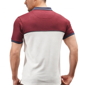 Nueva llegada de los hombres sólido impreso para la camisa de polo de algodón personalizado de poliéster a granel en blanco de talla grande camiseta de hombre Polo de los hombres - Product Image 6