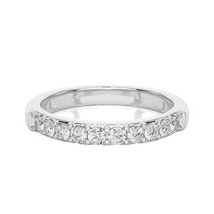 Anillo de Compromiso de Lujo con Diamantes en Canal, Certificado IGI, Diamante Cultivado en Laboratorio, Anillo de Oro para Mujer - Product Image 2