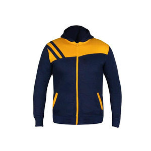 Adult Unisex Washed Hooded Casual Lightweight Tracksuit Blue Yellow Color Long Sleeve Slim Fit <b>Fleece</b> Sports Jogging <b>Running</b> - Product Image 6