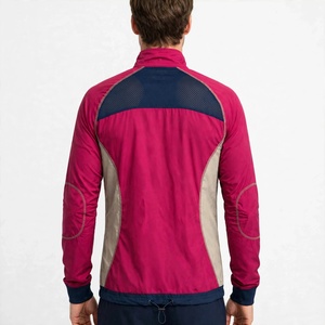 Veste de course coupe-vent et imperméable en polaire pour homme, couleur personnalisée, style sportif, fermeture éclair, hiver, polyester, à capuche - Product Image 2