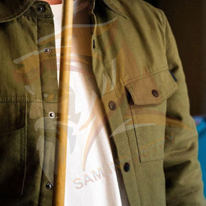 Nouvelle conception de vêtements d'extérieur, mode automne-hiver, veste en jean slim fit, services OEM ODM, vestes en jean pour hommes - Product Image 4