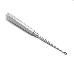 Curetas Dérmicas Ovaladas de Acero Inoxidable, Cureta para Piel con Forma Ovalada, Instrumentos Quirúrgicos ENT - Product Image 3