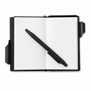 Eco Friendly Wheat Straw Pocket Notebook with Pen <b>Waterproof</b> Hard Cover Mini Journal Gift Eco Friendly Stationary <b>set</b> Stationery - Product Image 1