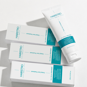 Tratamiento para el Cuidado del Cuero Cabelludo HAIRSTRO Hecho en Corea 200ml Sin Silicona Anticaída del Cabello Complejo Multiproteico Personalización Disponible - Product Image 1