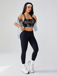 Top Deportivo con Espalda Cruzada para Mujer |   Sujetador Deportivo con Cuello Redondo y Estampado por Sublimación |   Ropa Deportiva Inalámbrica de Compresión para Entrenamiento - Product Image 2