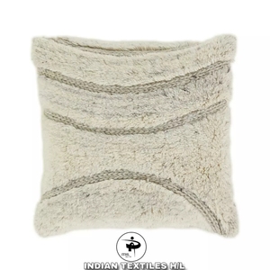 Luxury Bohemian Wool Cushion <b>Cover</b> Handwoven Beautiful Home Decor Design by ITHL Indoor Outdoor Vintage Pattern <b>Throw</b> Pillow - Product Image 1