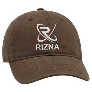 หมวกเบสบอล RIZNA ENTERPRISES OEM แบบสั่งทำได้สำหรับทุกเพศ ผลิตจากผ้าฝ้าย 100% คุณภาพสูง ปักโลโก้ 3 มิติ 6 แผง พิมพ์ลายจุดสไตล์กอล์ฟ ล้างสีแบบวินเทจ เหมาะสำหรับงานปาร์ตี้ - Product Image 5
