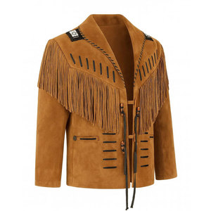 OEM Wholesale Lightweight <b>Suede</b> Leather Real Cowhide <b>Jacket</b> Streetwear for Men Cheap Price New Fashion Leather <b>Suede</b> Coat - Product Image 6