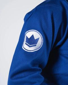Kimono de Jiu-Jitsu professionnel blanc uni, option bleue personnalisée, uniforme de Jiu-Jitsu brésilien pour hommes - Product Image 5