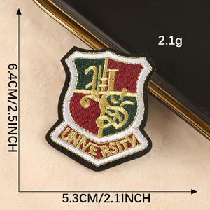 Custom Embroidery Patch Factory Wholesale Abstract Fabric <b>Applique</b> for Jackets Hats Backpacks Clothing Decorative Iron On Sew On - Product Image 4