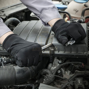 Construction Ready Working <b>Gloves</b> With Durable Fabric And Textured Palm Heavy Use Working <b>Gloves</b> - Product Image 6