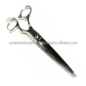 Ensemble de ciseaux pour Salon de coiffure professionnel 6 pouces, outils de coiffage pour animal de compagnie, arc-en-ciel, en acier inoxydable japonais, HRC, OEM beauté