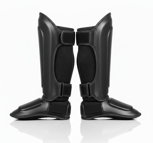 Espinilleras de MMA Personalizadas, Profesionales, de Cuero PU, Protectores de Piernas para Boxeo, Muay Thai y MMA - Product Image 2