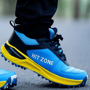 รองเท้าคริกเก็ตแบบมีปุ่มยาง น้ำหนักเบา ซักได้ วัสดุนุ่ม ทนทาน สวมใส่สบาย มีทุกสี - Product Image 1