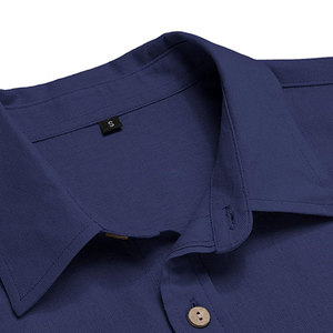 Custom Men's Matching Shirt Trouser Co Ord Set 100% Cotton Lightweight Breathable Eco-Friendly Resort Vacation Casual Clothing - Product Image 5