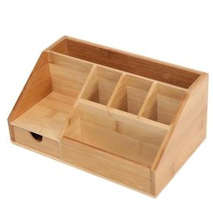 Eco-Friendly Wooden Pen Stand Organizer <b>for</b> <b>Desk</b> <b>Accessories</b> and Stationery Storage - Product Image 1