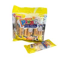 Biscuits au lait Pingo crémeux et savoureux 186G, collation légère et sucrée, fabriqués au Vietnam