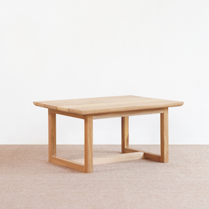 Table basse en bois moderne Dexton, design minimaliste, meubles de salon, finition naturelle durable - Product Image 5