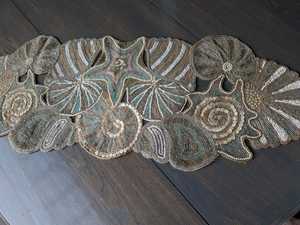 High Quality Modern Glass Beaded <b>Table</b> <b>Runner</b> for <b>Dining</b> & Wedding Parties Decorative Glitz <b>Runners</b> for Special Occasions - Product Image 1