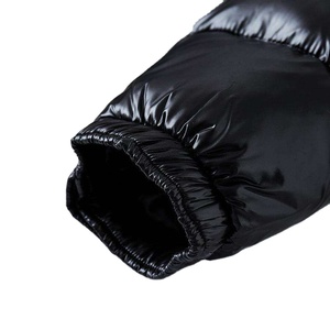 Acheter en gros OEM 2025 doudoune brillante polyester design mode luxe hiver costume hommes manteau à carreaux veste pour hommes - Product Image 3