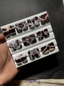 พลอยแจสเปอร์มะพร้าวธรรมชาติคู่ ทรงคาโบชอง ขัดเงา พร้อมจำหน่าย ขายส่งจากผู้ผลิตและผู้จัดจำหน่าย - Product Image 2