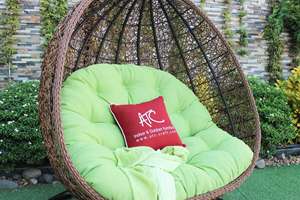 Luxury ATC Furniture PAPA Model Contemporary Outdoor Hanging Chair with PE Rattan - Product Image 4