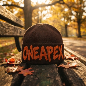 Chocolate Brown Graphic Knit Beanie Hat Unisex <b>Winter</b> <b>Cap</b> Streetwear Headwear Custom Wholesale OEM Factory Premium Warm - Product Image 5