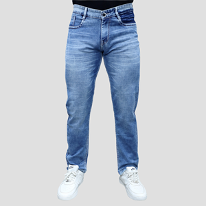 Jeans bleus GEX Regular de haute qualité pour hommes - Product Image 1